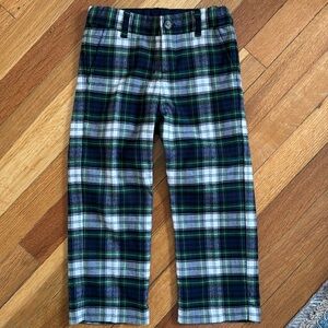 Janie & Jack plaid pants 3t NWOT